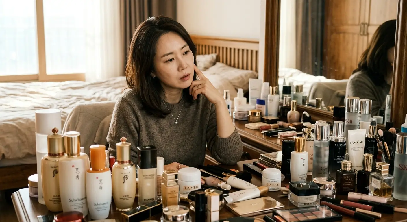 My simple Korean skincare routine at 50